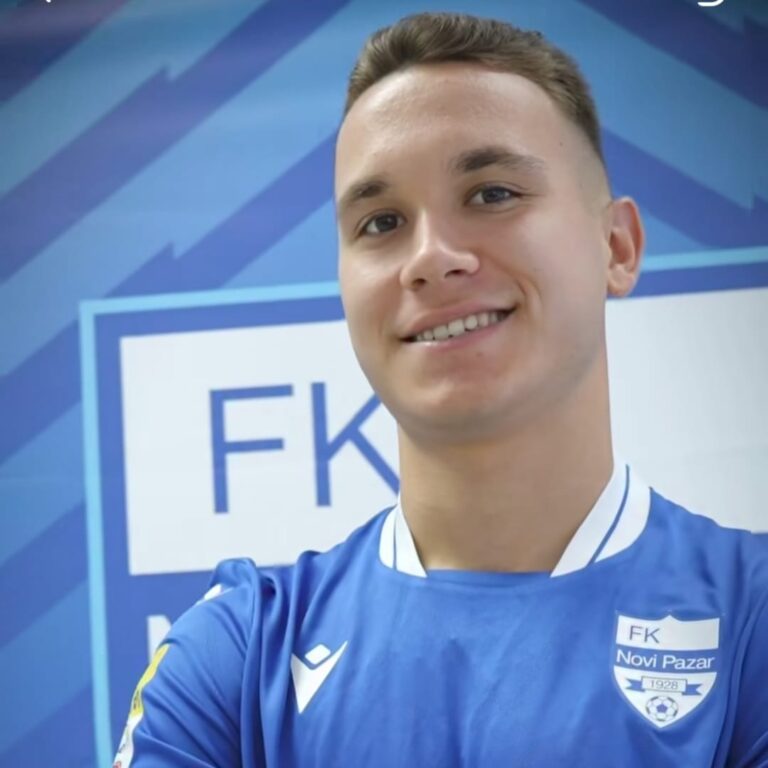 MILOŠ VRAČAR NOVI FUDBALER NOVOG PAZARA